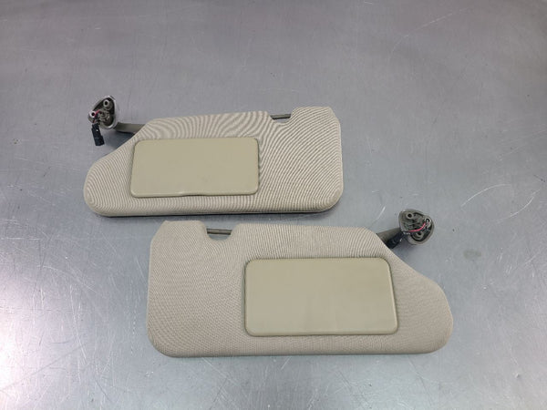 2004-05 Cadillac XLR Front Sun Visor Pair, Left / Right, Shale - OEM0