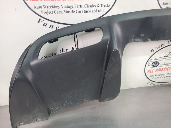 2005-13 C6 Corvette Rear Bumper Lower Valance Assembly, Bare - OEM13