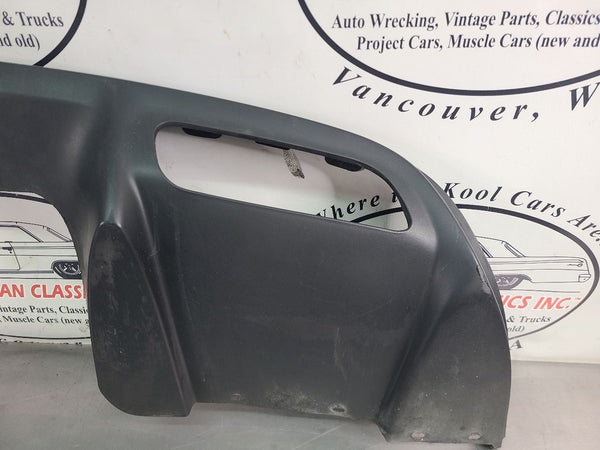 2005-13 C6 Corvette Rear Bumper Lower Valance Assembly, Bare - OEM8