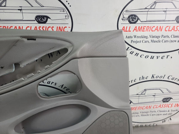 1994-2004 Mustang Power Door Trim Panel Pair, Bare, Gray, LH / RH - OEM4