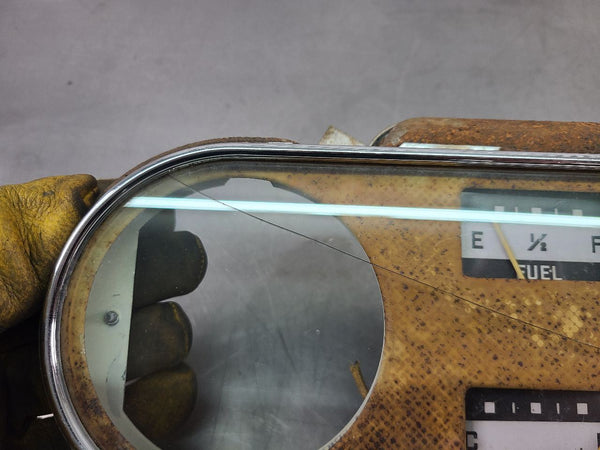 1948-50 Ford Pickup Truck Instrument Cluster Gauge - For Parts/Repair - OEM10