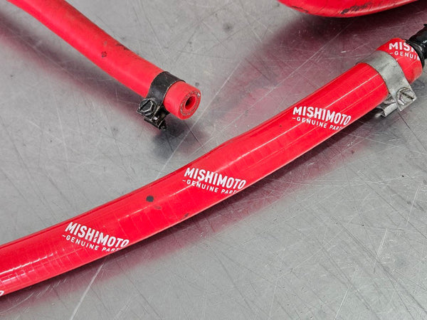 2005-07 C6 Corvette Mishimoto Silicon Radiator Cooling Hose Set, Red 9
