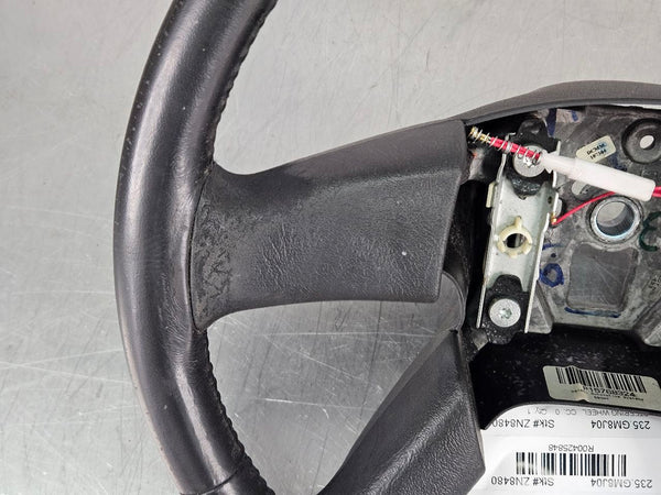 2003-06 Chevy Suburban Factory Steering Wheel, Black Leather - OEM6