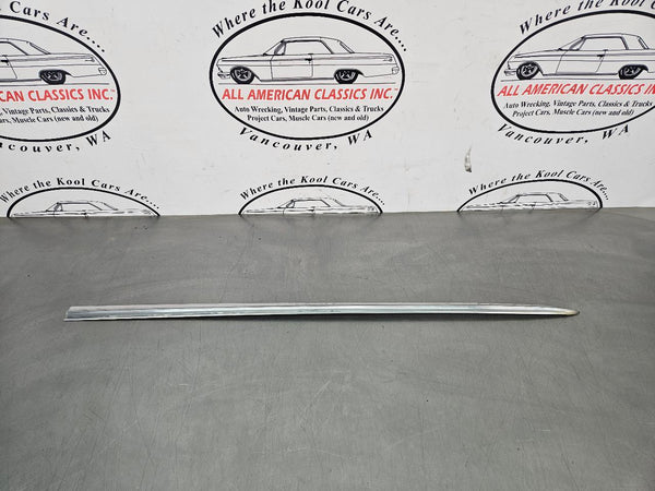 1956 Oldsmobile 88 Quarter Panel Rear Side Spear Moulding Trim, Left Driver Side0