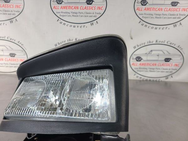 1997-04 C5 Corvette Right Passenger Side Headlight Assembly, Pewter, RH - OEM14