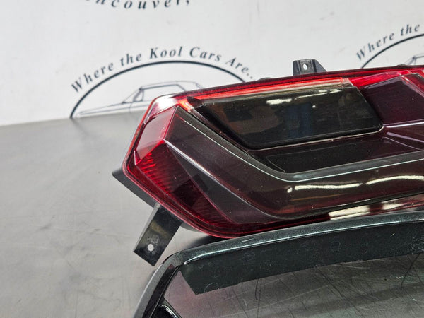 2014-19 C7 Corvette Rear Tail Light Lamp Pair, Tinted / Smoked - OEM9