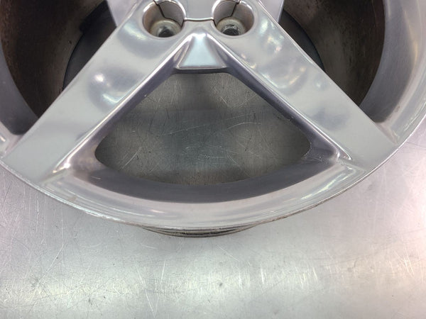 2005-07 C6 Corvette Aluminum 5 Spoke Wheel, Silver QG6, Rear 19x10 - OEM11