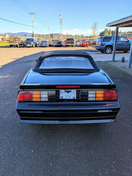 1991 Chevrolet Camaro Z28 Convertible, Stock #ZL8298