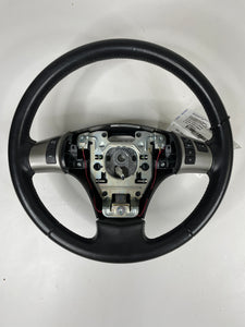 2009 C6 Corvette Steering Wheel - Black, Leather - OEM